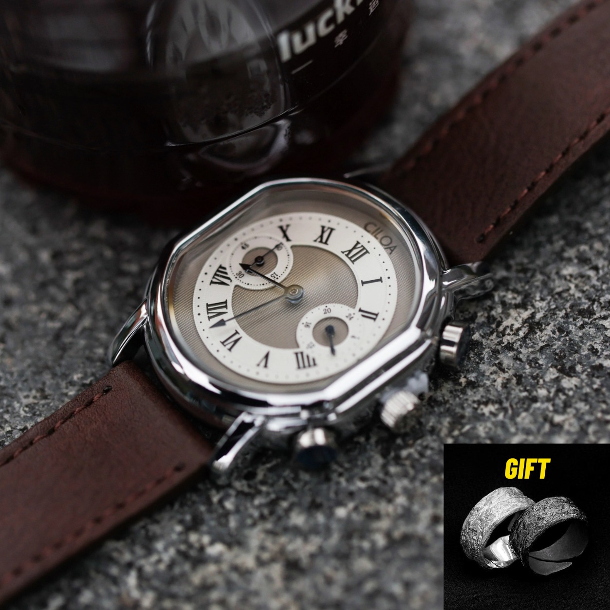 Luxury Watch Trends 2025 - CILOA レトロシルバーウォッチ メンズブランド 正規品 ライトラグジュアリー 2025年新作