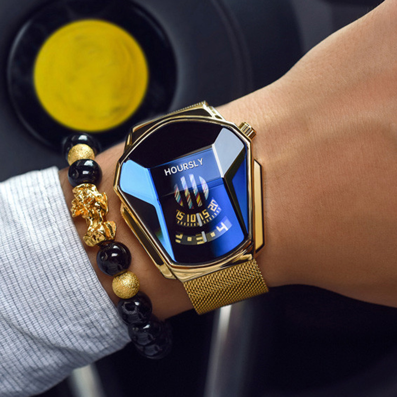 Luxury Watch Trends 2025 - 高級ブランドトレンドクールメンズ腕時計ステンレス鋼バンド技術ファッションクォーツ時計男性用 2025 レロジオ Masculino