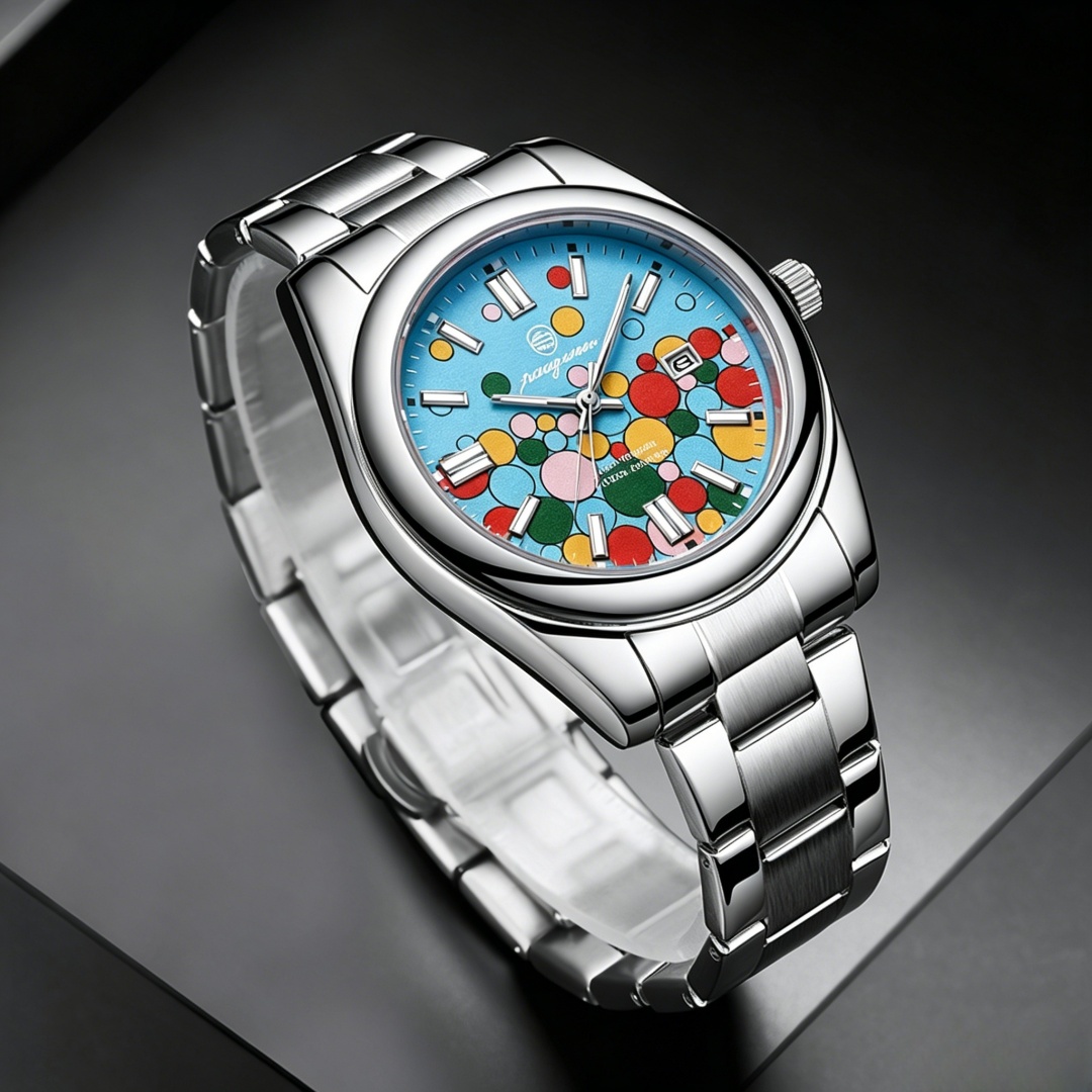 Luxury Watch Nice - 2026 PAAZOMU ファッションメンズステンレススチール腕時計高級日付クォーツ腕時計ビジネス時計本物のブランド男性への素敵なプレゼント