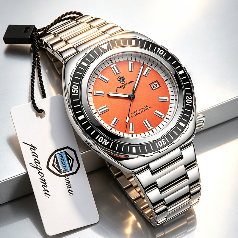Luxury Watch Nice - PAAZOMU 高級ブランド メンズ腕時計 ビジネス スポーツ スチール