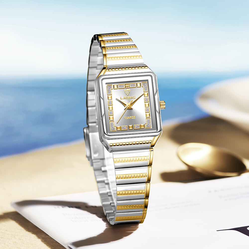 Luxury Watch Brand List - LIEBIG ファッション防水腕時計女性ステンレス鋼ストリップウォッチトップブランドの高級クォーツ時計女性のためのレロジオ Feminino