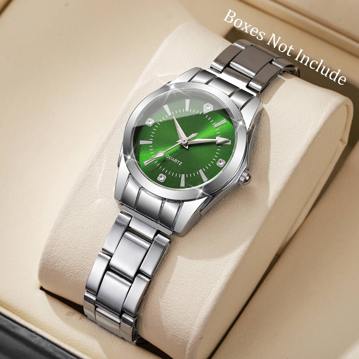 Luxury Watch Travel Case - 高級ラインストーンの女性の腕時計カジュアルクォーツ腕時計レディース時計リロイ Mujer (箱なし)