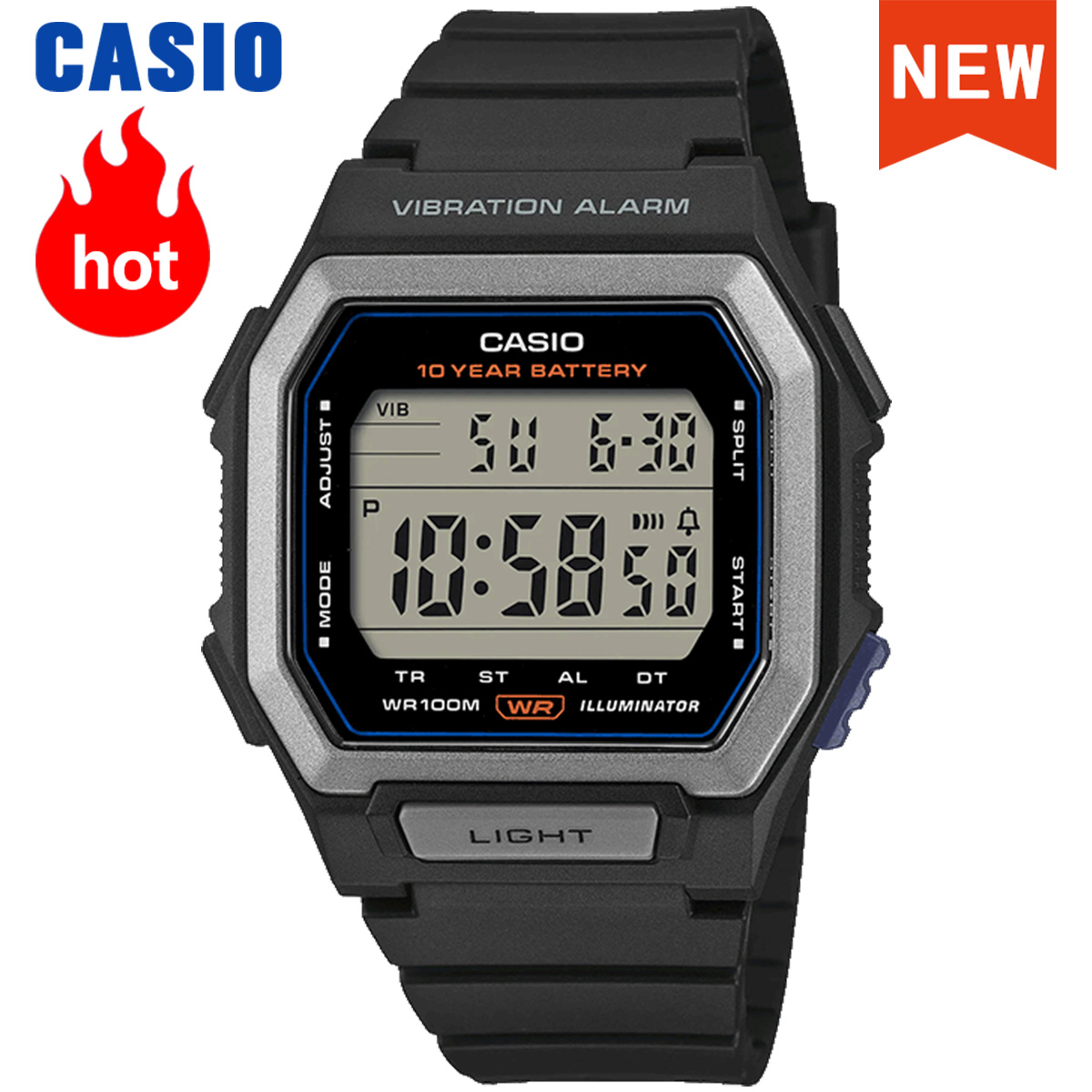 Luxury Watch Casio - カシオ腕時計 新しい 2026 モデル W-738 シリーズ