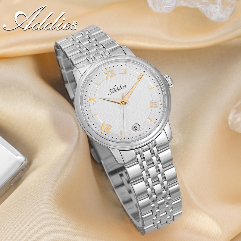 Luxury Watch Travel Case - ADDIES 新しい高級女性用腕時計 GM12 サファイアガラス 316L ステンレス鋼