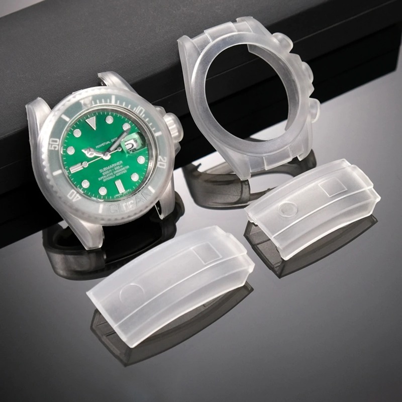 Luxury Watch Expensive - 時計保護ケース透明傷防止防水シリコン保護フィルムロレックスウォーターゴーストデイトナ 40mm 時計ケース用