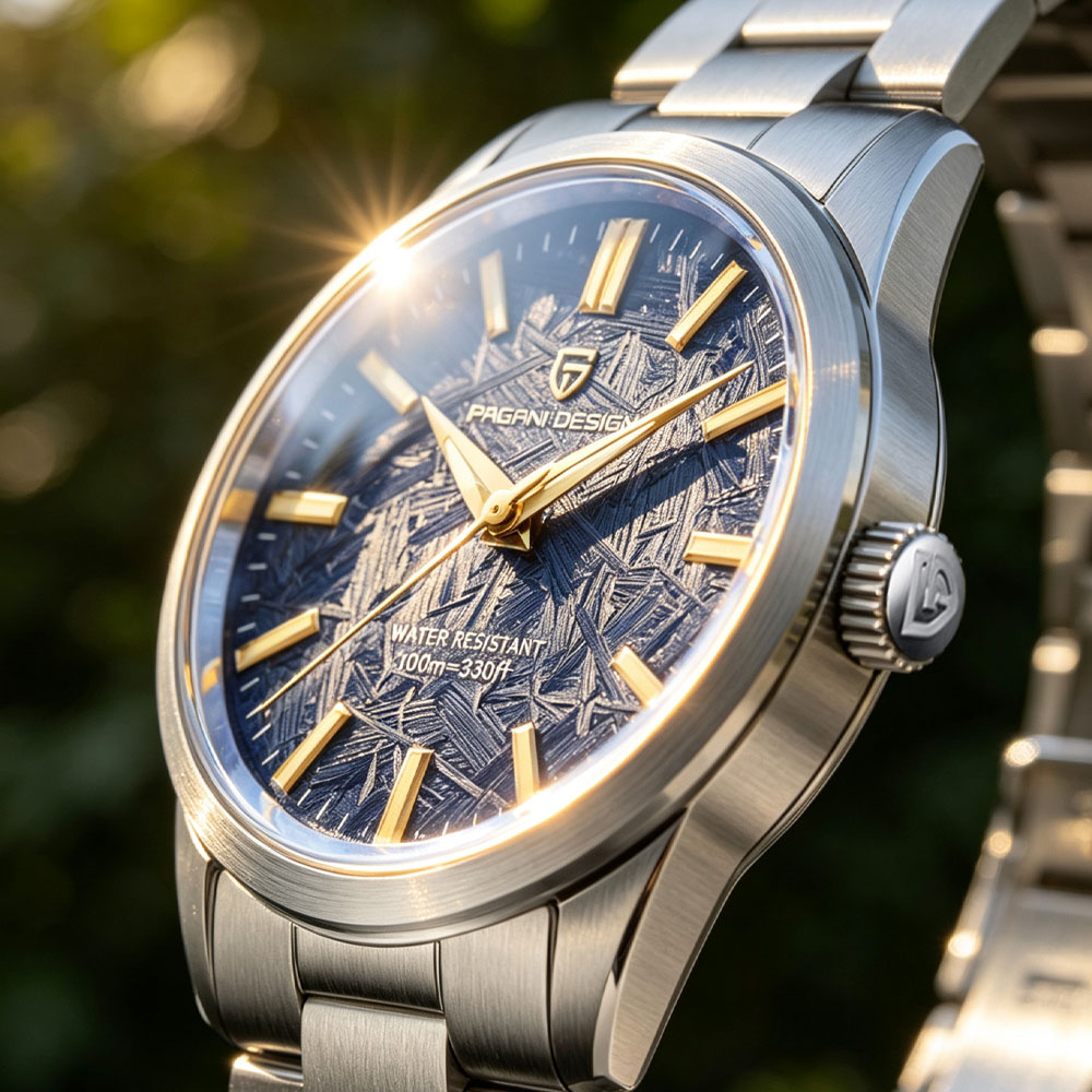 Luxury Watch Men - パガーニデザイン 40 ミリメートルメンズクォーツ時計 TMI VH31 高級ビジネストップサファイア