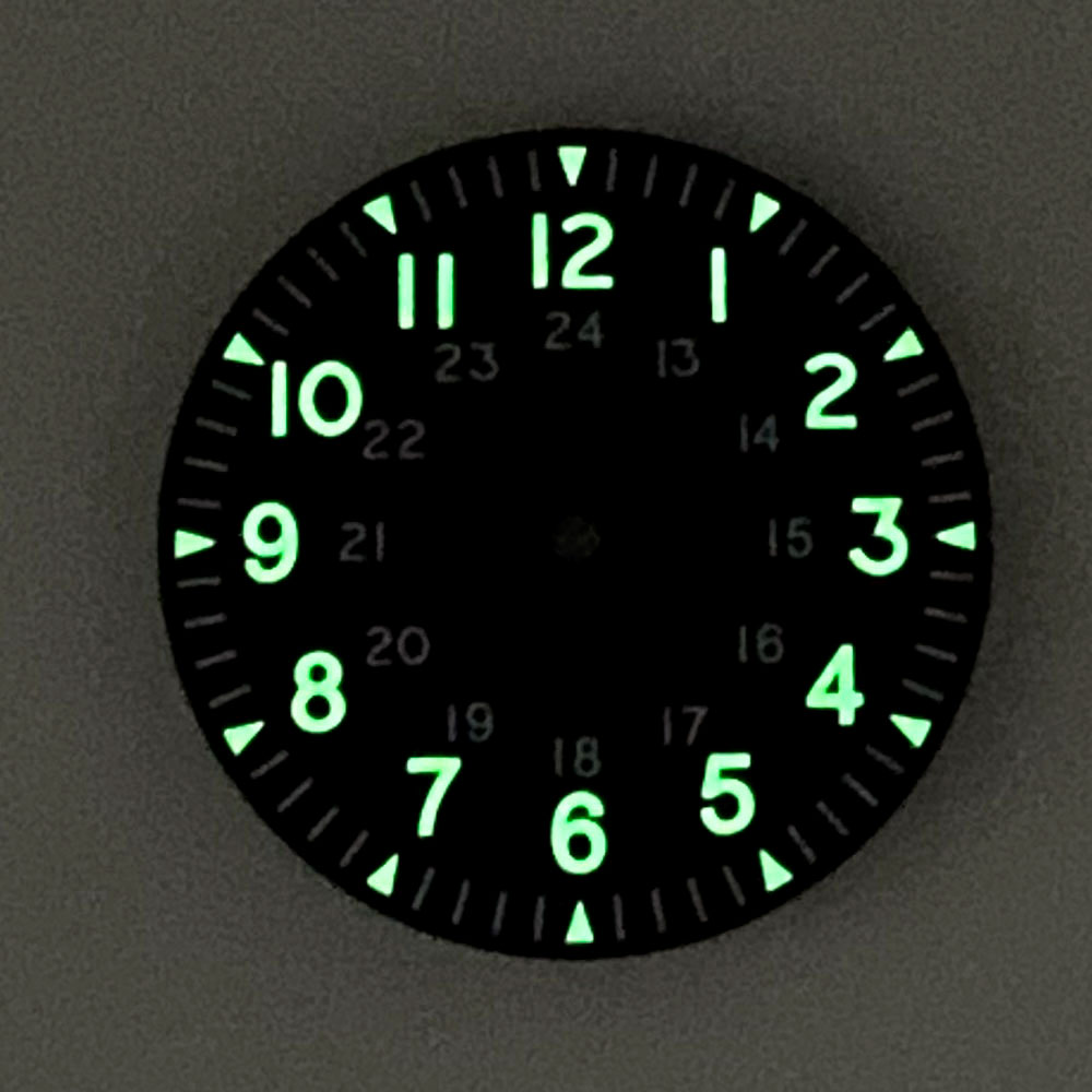 39 ミリメートルパイロットダイバーウォッチケースソリッドブ - Bronze Case Watch のレビューと価格