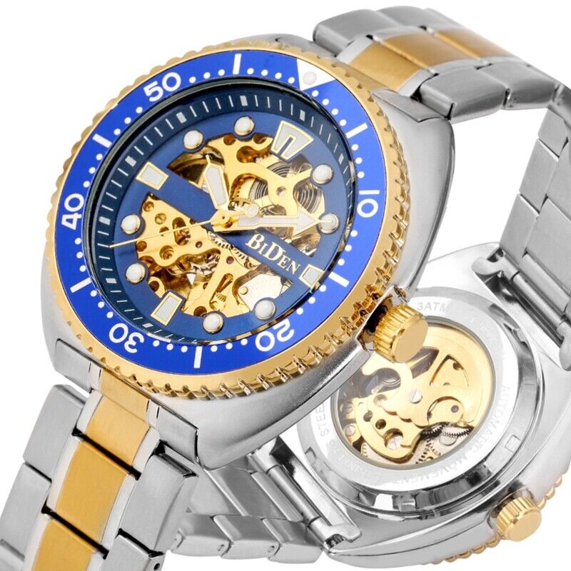 Biden-Men's Steampunkスケルトンメカニカ - Luxury Watch Nice のレビューと価格