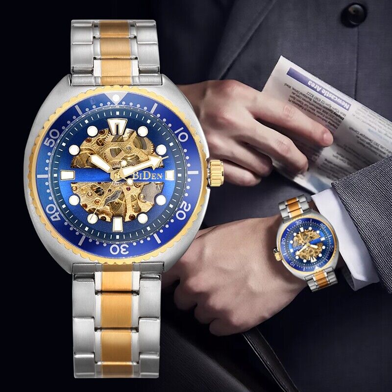 Biden-Men's Steampunkスケルトンメカニカ - Luxury Watch Nice のレビューと価格