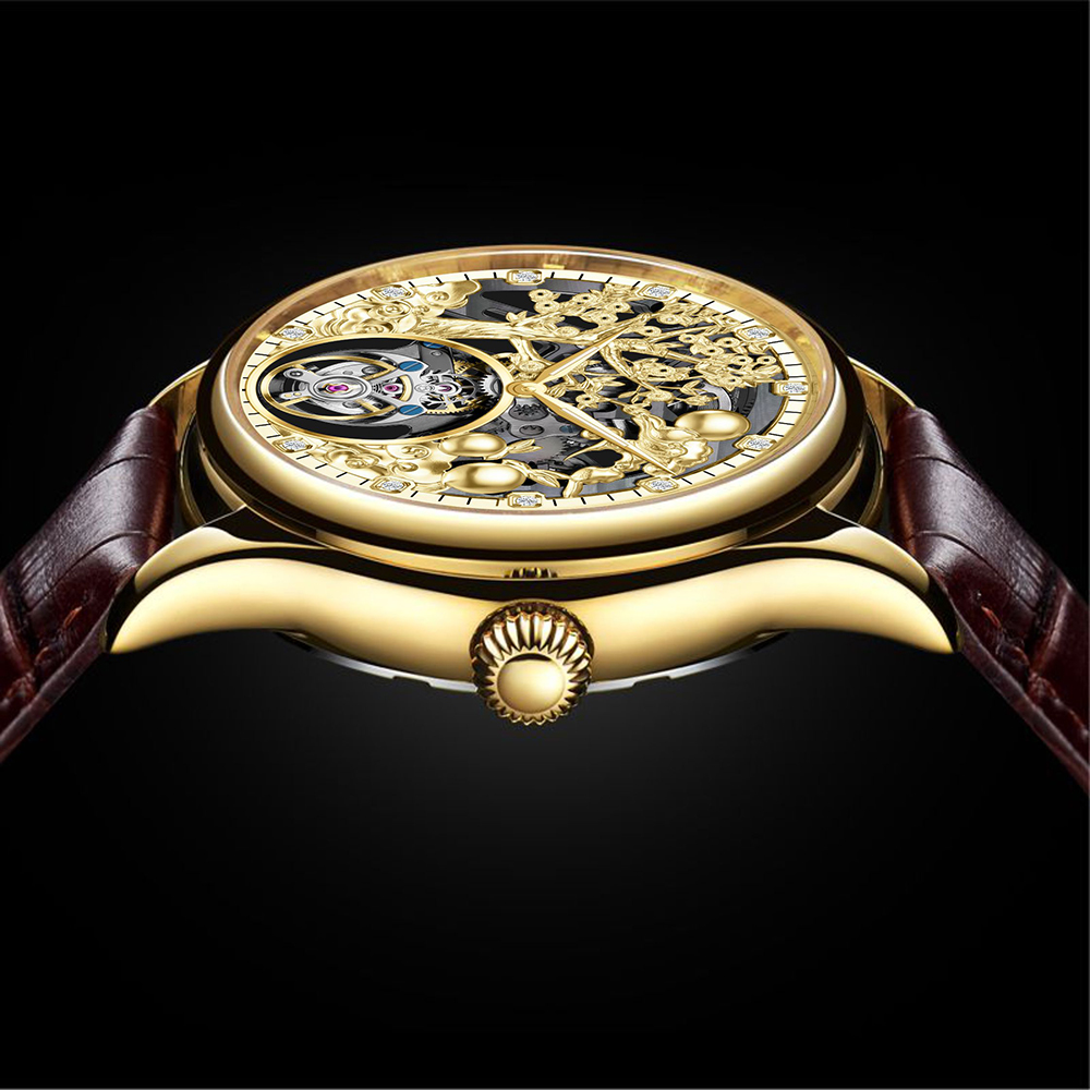 AESOP リアルトゥールビヨン機械式男性腕時計ブランドスケ - Zodiac Luxury Watch のレビューと価格