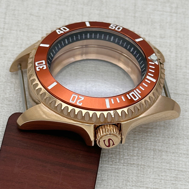 42mm SKX007 SKX009 ケース ドーム型二層サ - Bronze Case Watch のレビューと価格