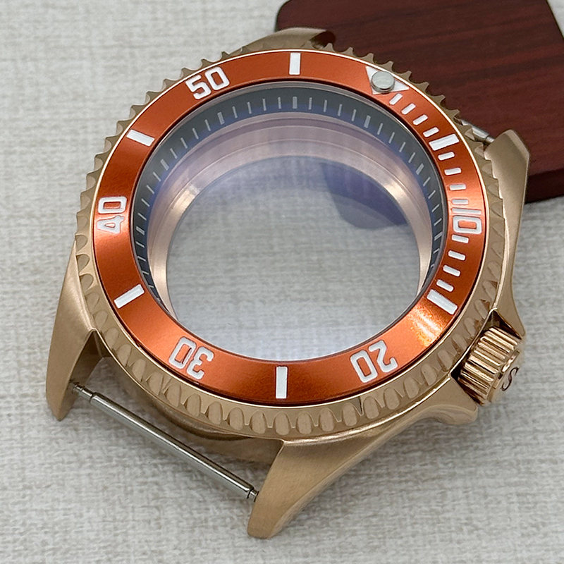 42mm SKX007 SKX009 ケース ドーム型二層サ - Bronze Case Watch のレビューと価格
