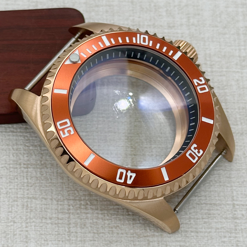 42mm SKX007 SKX009 ケース ドーム型二層サ - Bronze Case Watch のレビューと価格