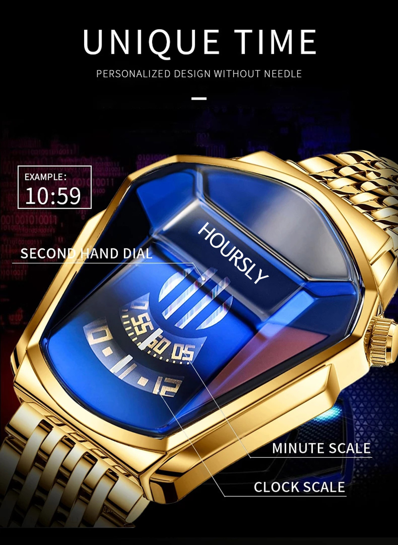 高級時間ブランドトレンドクールメンズ腕時計ステンレス鋼技術フ - Luxury Watch Trends 2025 のレビューと価格