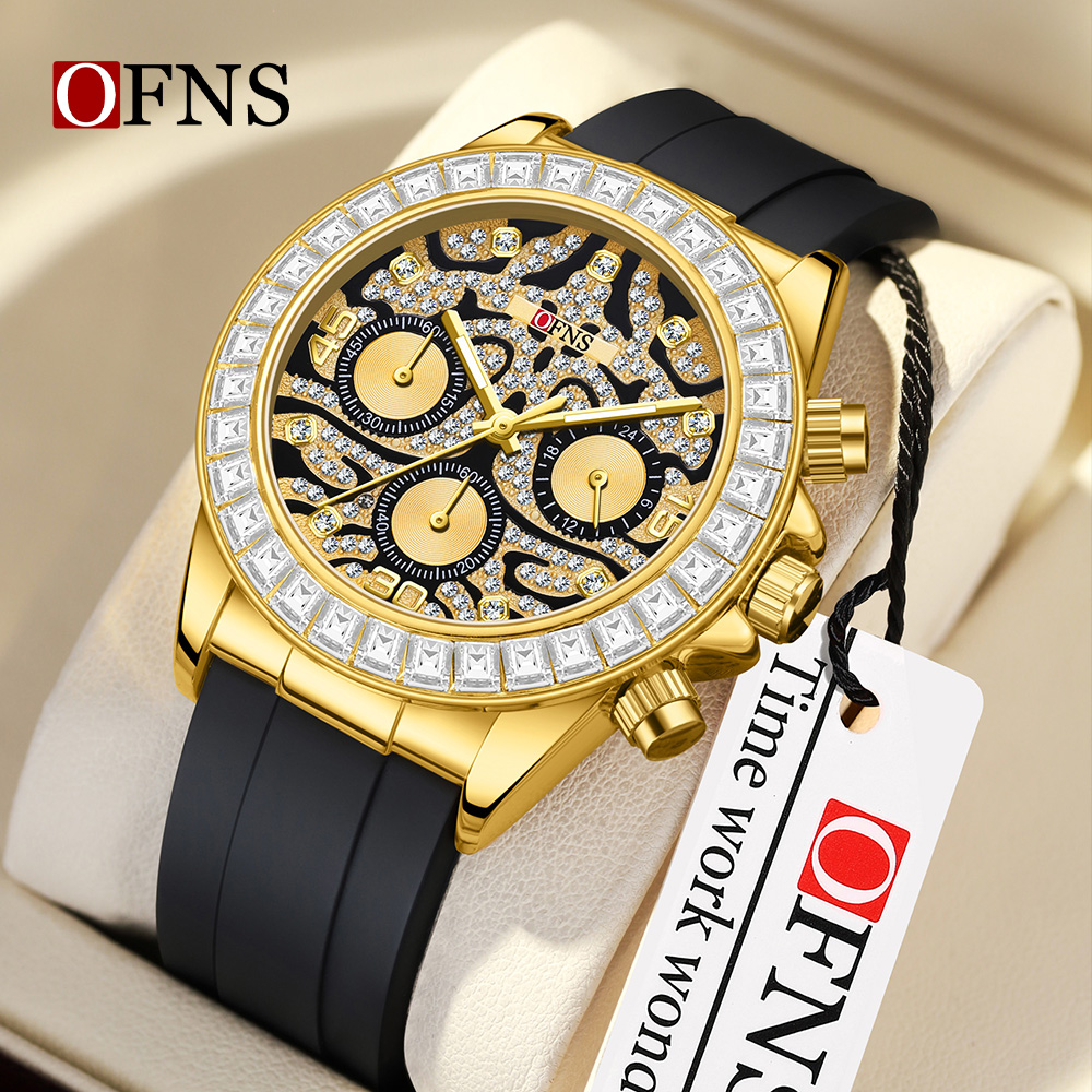 OFNS 7111 ビジネスメンズスリーアイ 6 ピンクォー - Luxury Watch Trends 2025 のレビューと価格