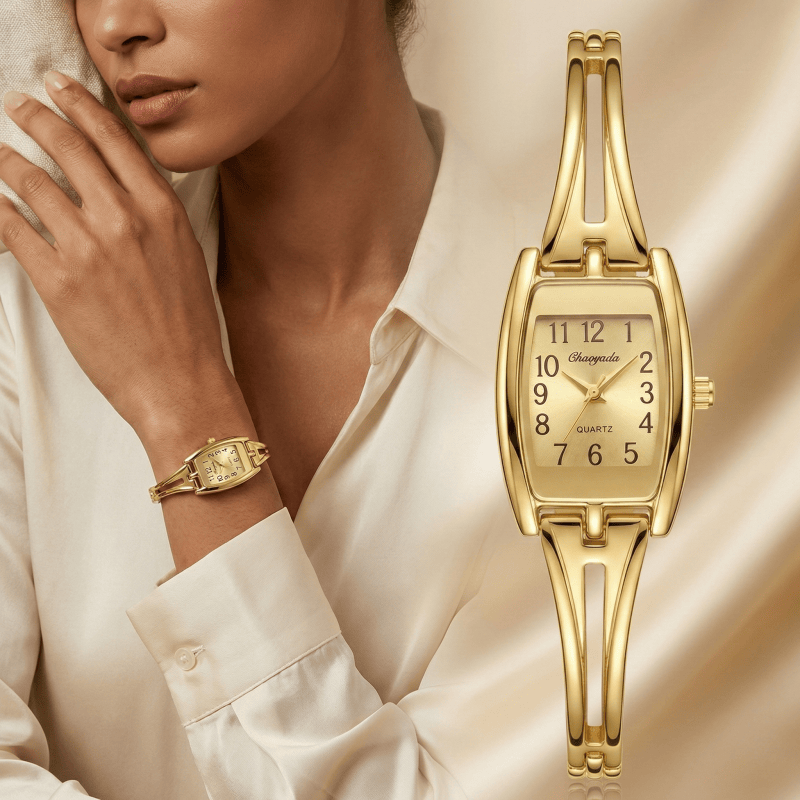 高級女性用腕時計ファッション長方形合金時計ストラップブレスレ - Luxury Watch Vintage のレビューと価格