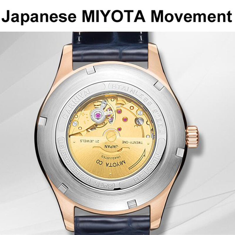 カーニバルブランドファッション干支馬機械式時計男性用サファイ - Zodiac Luxury Watch のレビューと価格