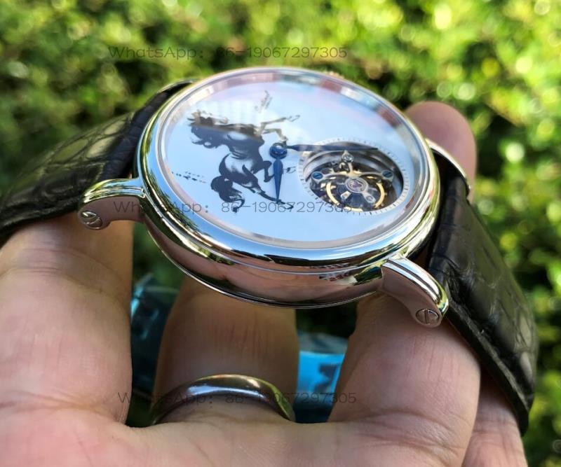 エナメル文字盤 メンズ機械式時計 トゥールビヨン ST800 - Zodiac Luxury Watch のレビューと価格