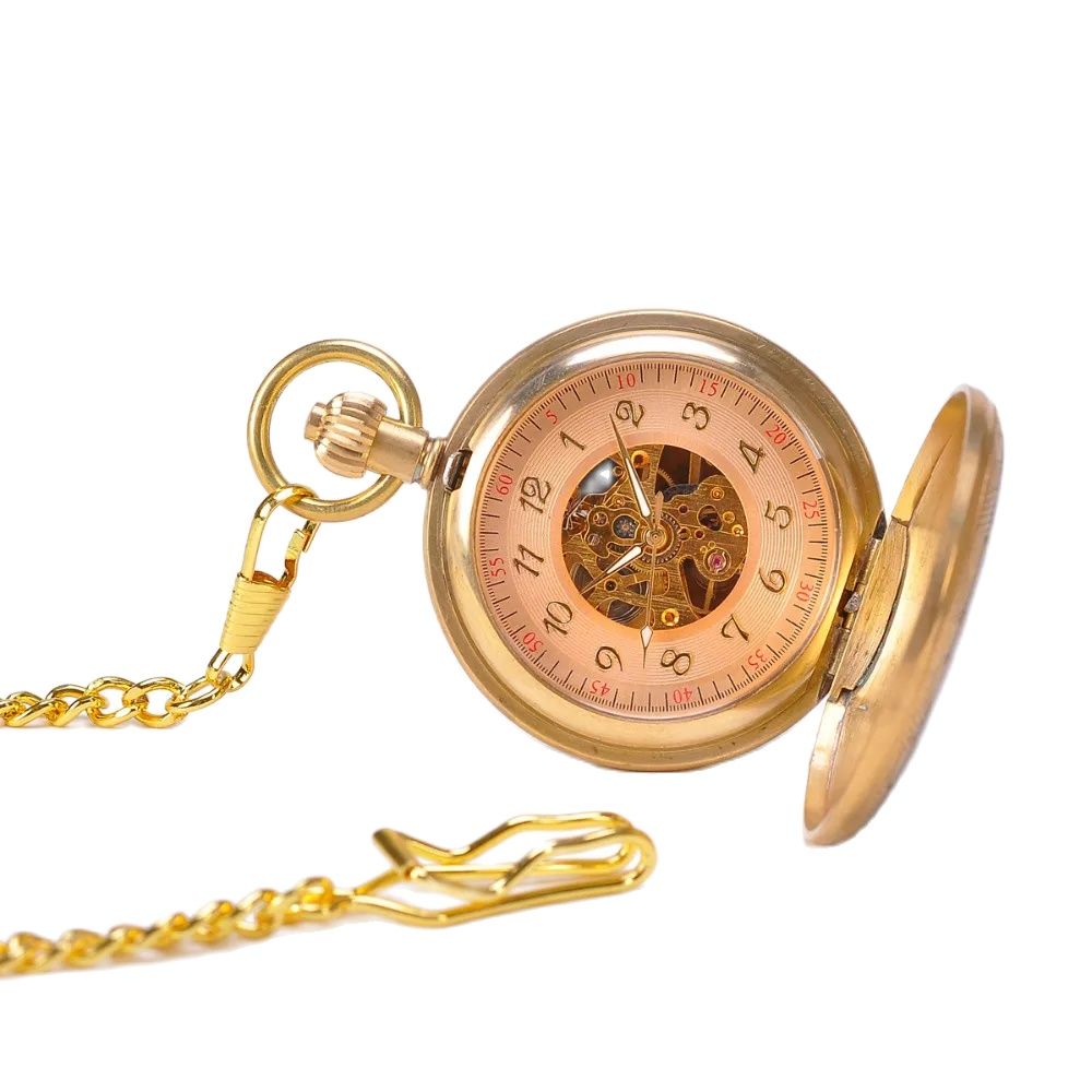 高級ブランドアンティークスタイル銅製手巻き機械式懐中時計メン - Luxury Watch Nice のレビューと価格
