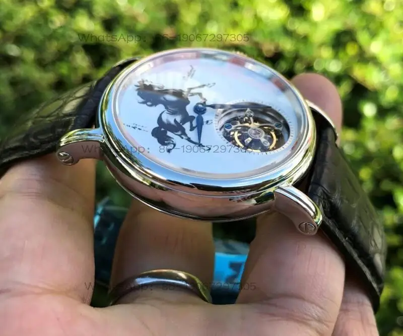 トゥールビヨン ST8000 ムーブメントウォッチ。 馬の干 - Zodiac Luxury Watch のレビューと価格