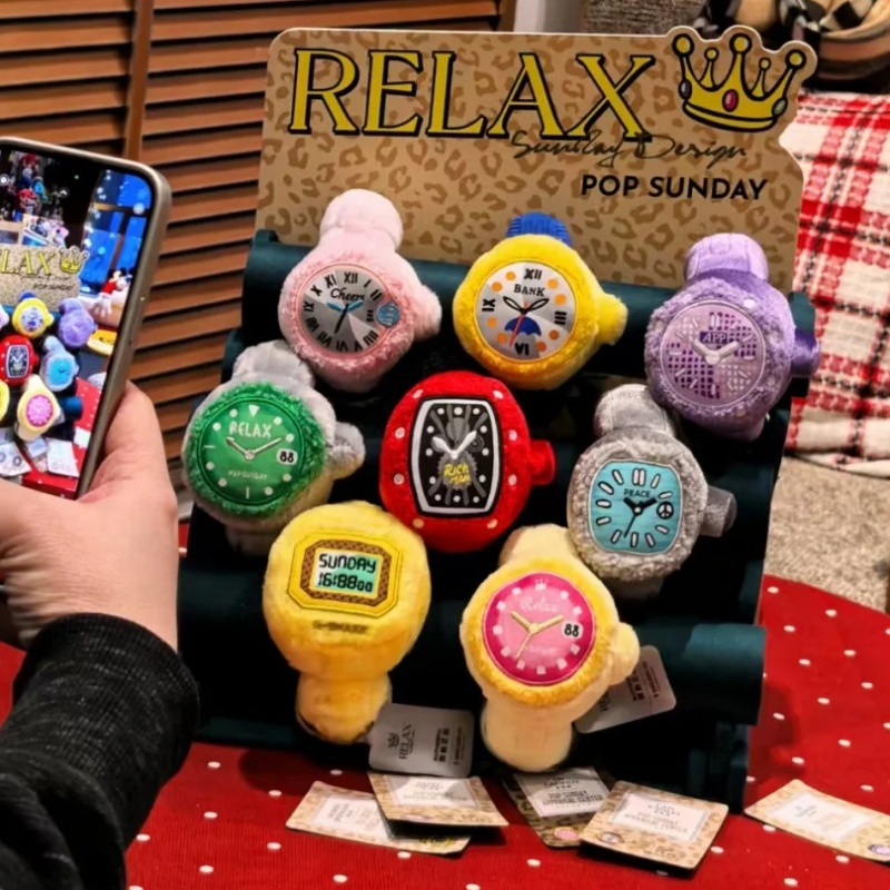 【在庫あり】本物のポップサンデーリラックスプラッシュウォッチ - Luxury Watch Safe のレビューと価格