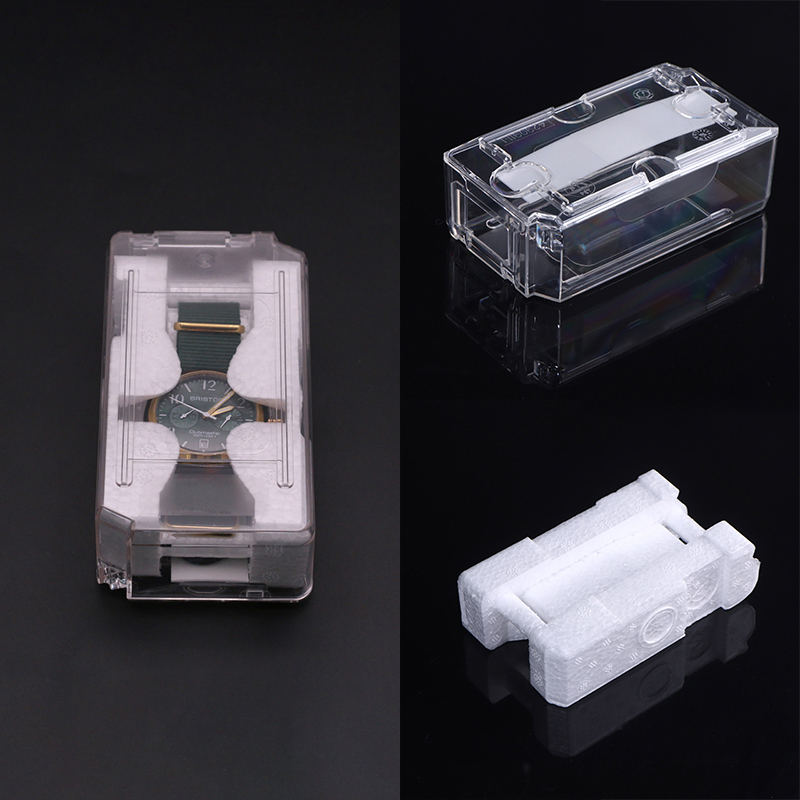ヴィンテージ透明シングルウォッチボックス男性用ユニバーサルジ - Luxury Watch Travel Case のレビューと価格