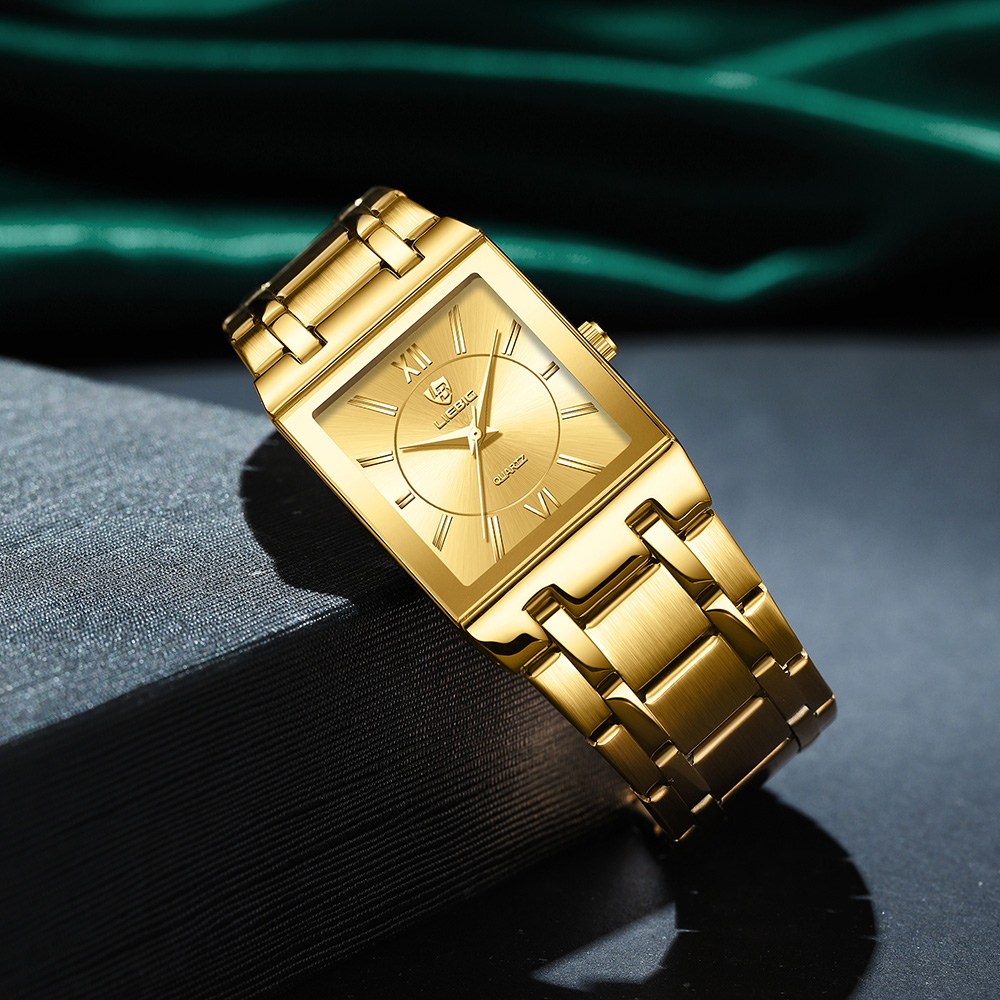 LIEBIG 男性トップブランド高級ステンレス鋼ストラップク - Luxury Watch Brand List のレビューと価格