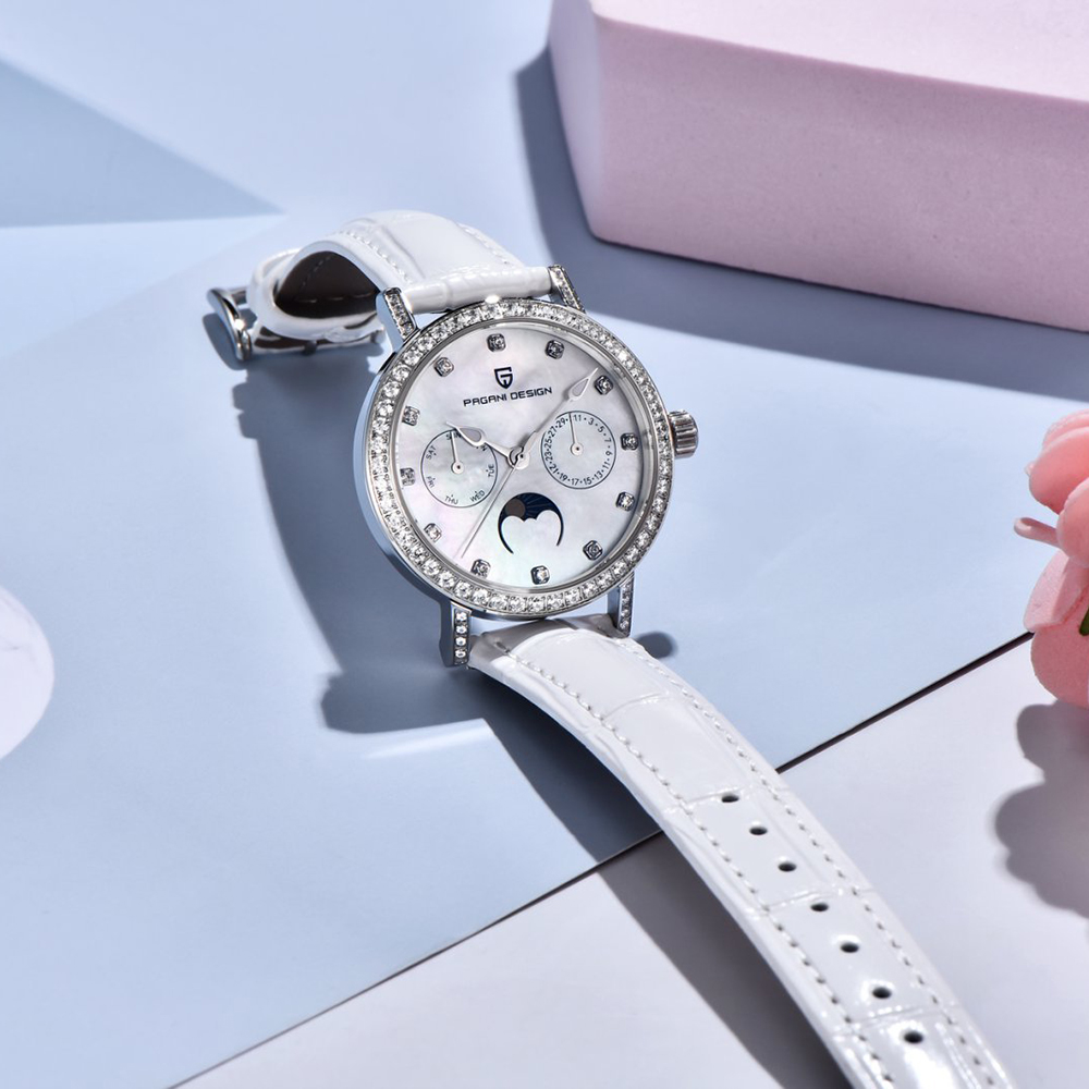 パガーニデザイン女性クォーツ時計モップダイヤルダイヤモンドベ - Luxury Watch Lady のレビューと価格