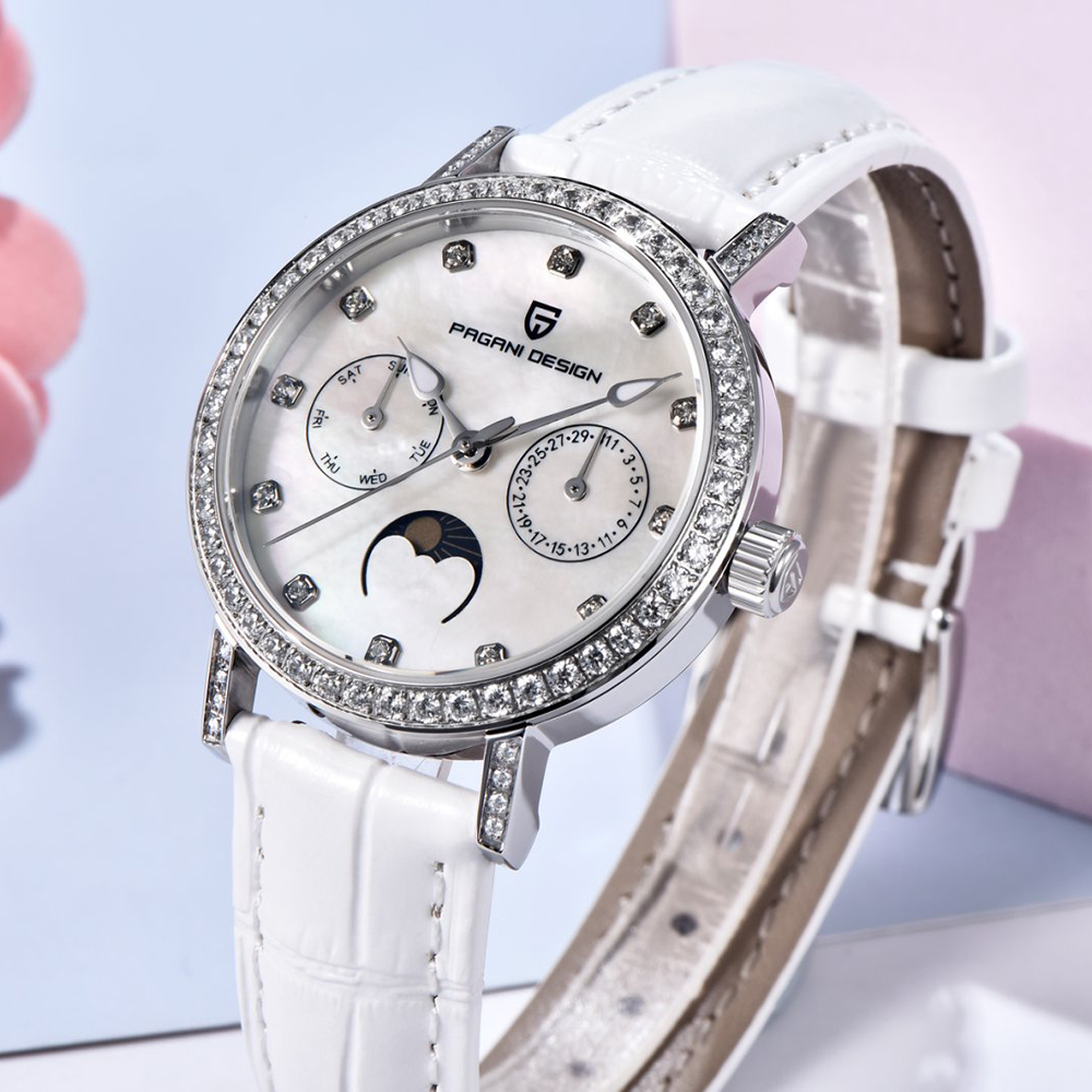 パガーニデザイン女性クォーツ時計モップダイヤルダイヤモンドベ - Luxury Watch Lady のレビューと価格
