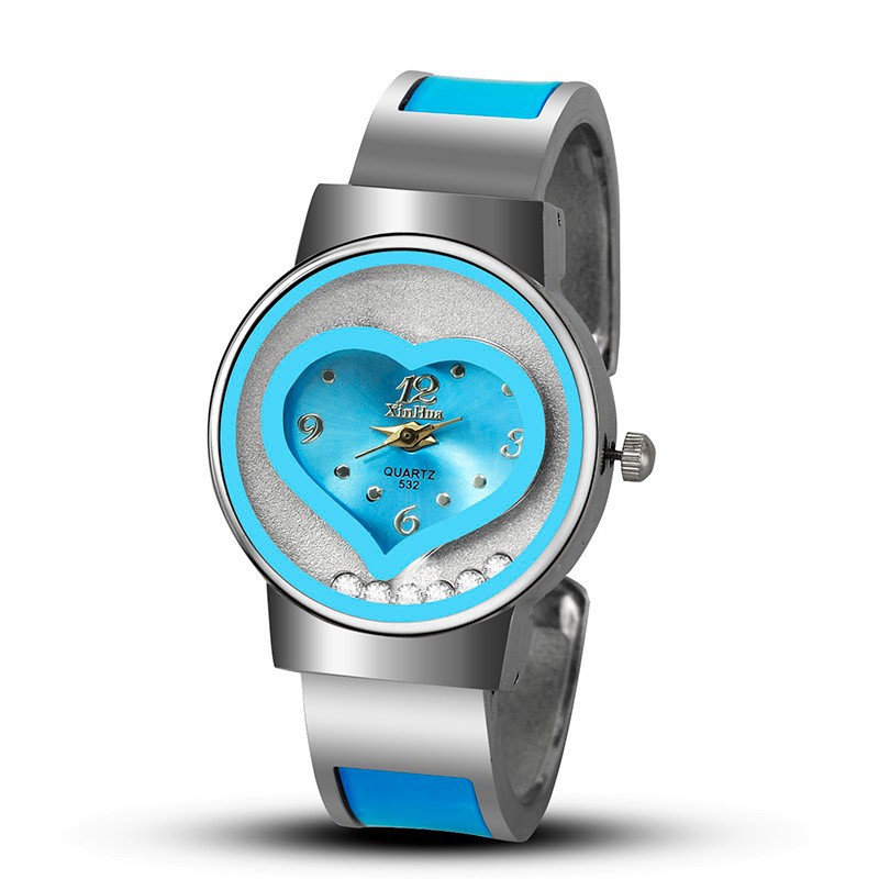UTHAI CE80 ファッショントレンディな女性の腕時計ハ - Open Heart Watch のレビューと価格