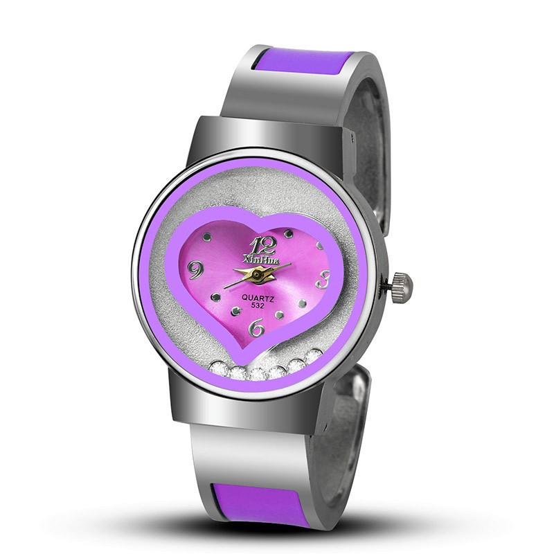 UTHAI CE80 ファッショントレンディな女性の腕時計ハ - Open Heart Watch のレビューと価格