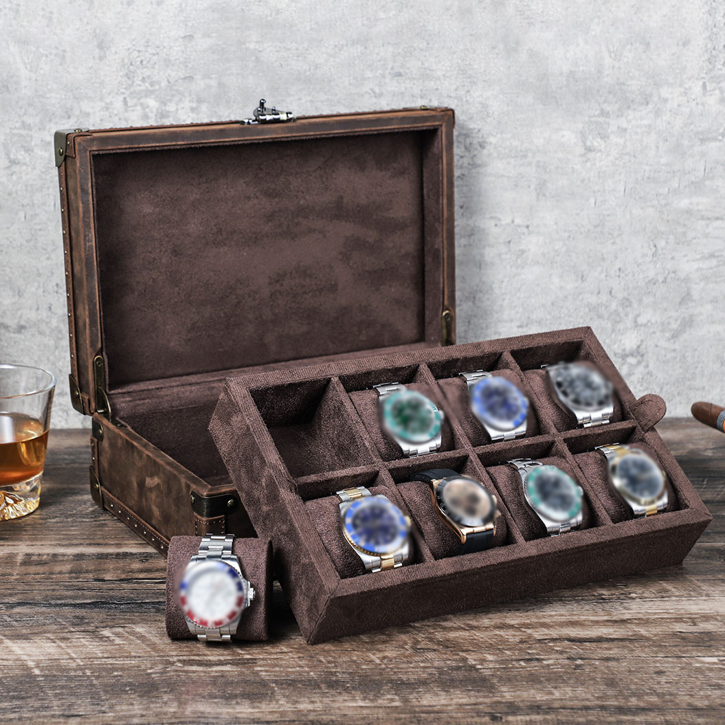 CONTACT'S FAMILY 8 レザーカスタムウォッチ - Luxury Watch Travel Case のレビューと価格