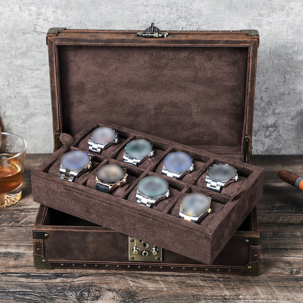 CONTACT'S FAMILY 8 レザーカスタムウォッチ - Luxury Watch Travel Case のレビューと価格