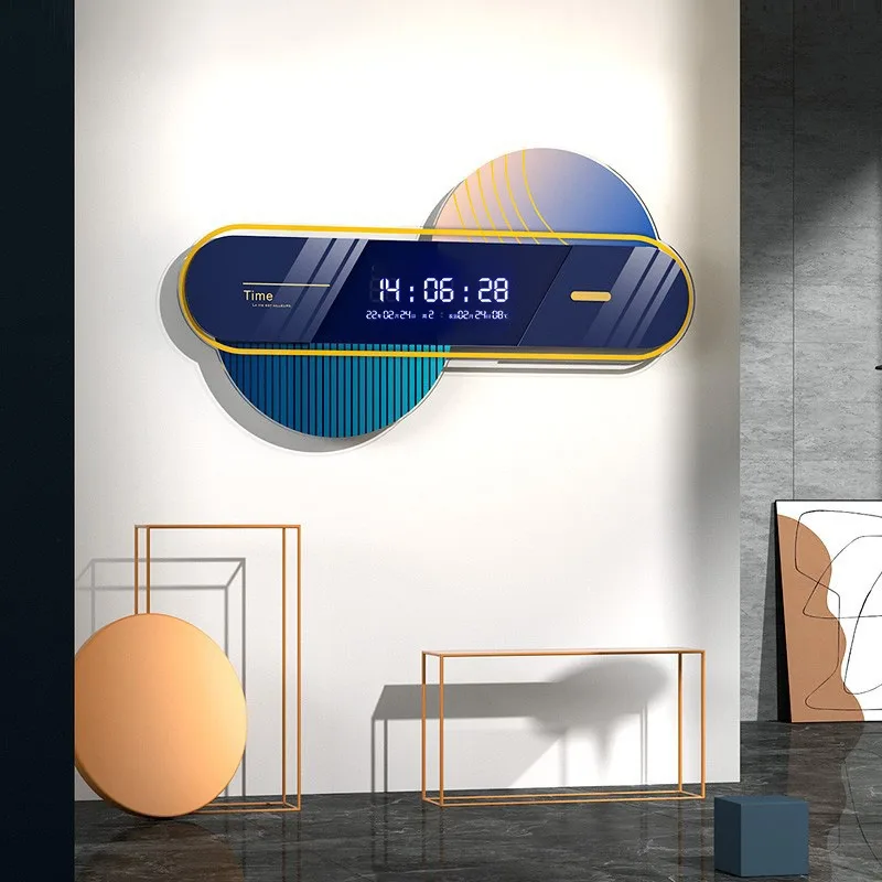 クリエイティブ高級壁掛け時計モダンなデザイン電子デジタルサイ - Luxury Watch China のレビューと価格