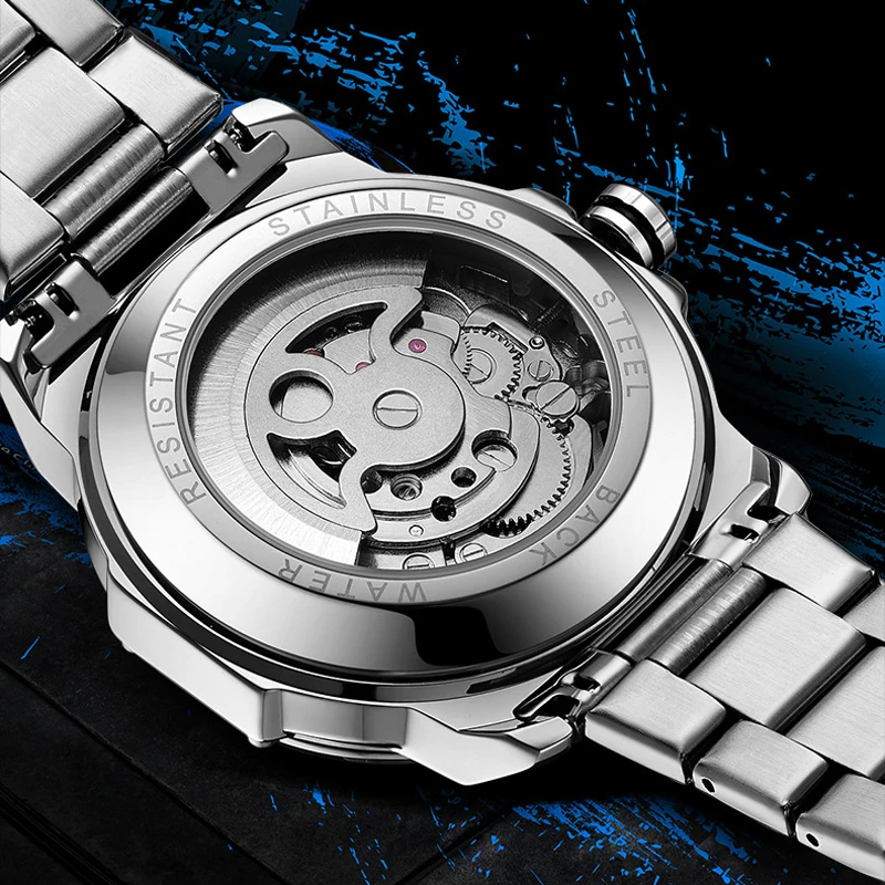 ABORNI 9039 ユニークデザイン スケルトン文字盤  - Open Heart Watch のレビューと価格
