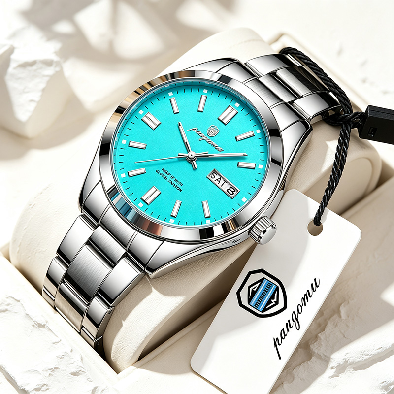 PAAZOMU 高級メンズ腕時計ファッションステンレス鋼クォ - Luxury Watch Nice のレビューと価格