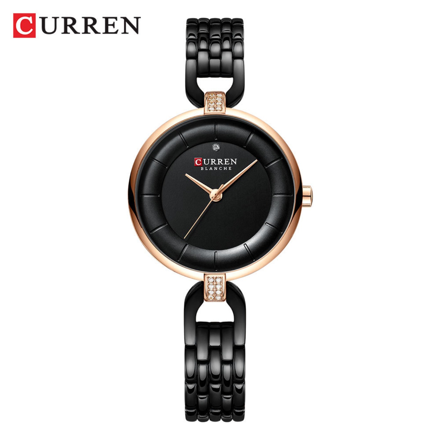 女性腕時計 CURREN 高級ブランドファッションカジュアル - Luxury Watch Lady のレビューと価格