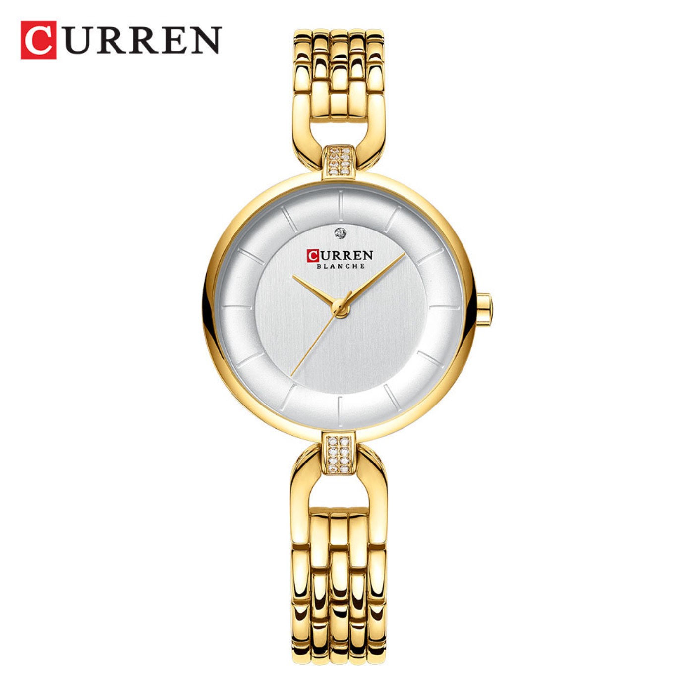 女性腕時計 CURREN 高級ブランドファッションカジュアル - Luxury Watch Lady のレビューと価格