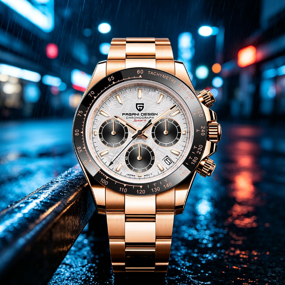 トップブランドパガーニデザイン高級メンズ腕時計多機能クロノグ - Luxury Watch Men のレビューと価格