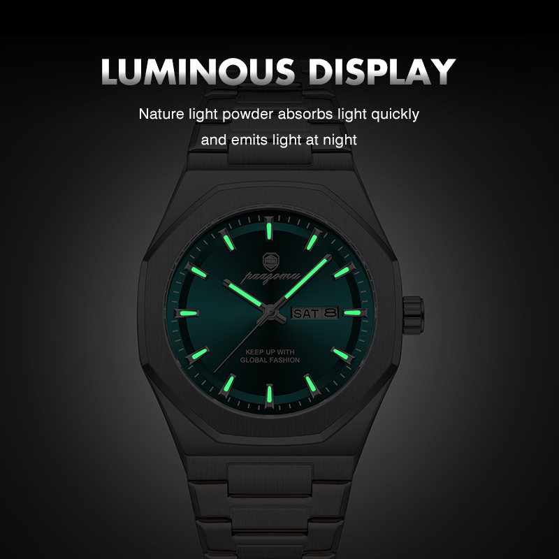 PAAZOMU 高級ファッションメンズ腕時計オリジナルブラン - Luxury Watch Nice のレビューと価格