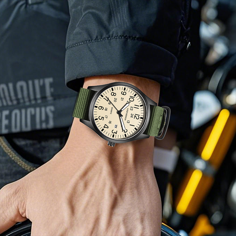 LIGE 2025 トップ新作クォーツ腕時計 アラビア数字  - Luxury Watch Men のレビューと価格