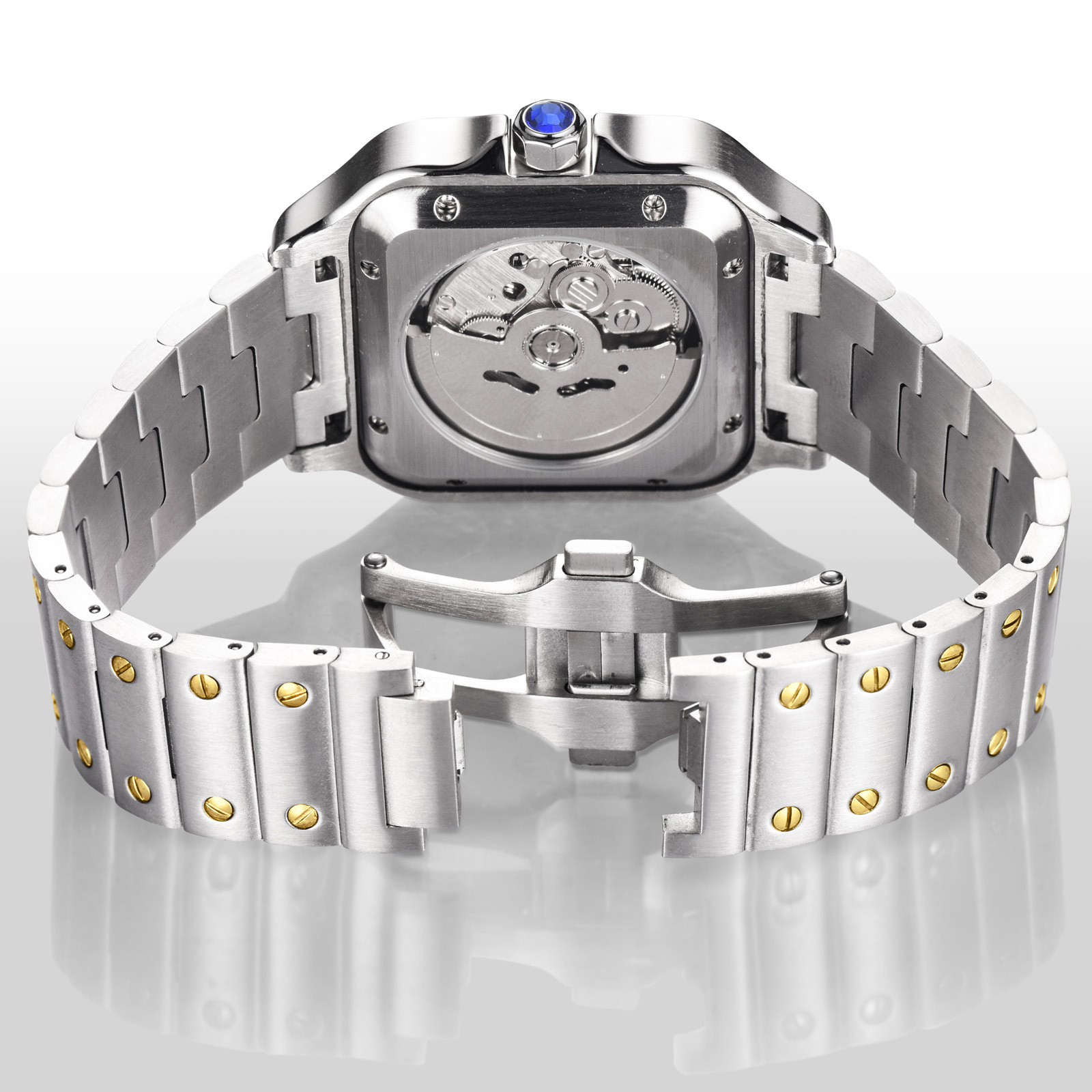 MACARLON スクエア メンズ自動巻き腕時計 中国製NH - Luxury Watch China のレビューと価格