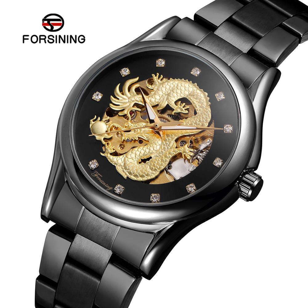 FORSINING ホット販売メンズ自動自動風機械式時計の高 - Luxury Watch Nice のレビューと価格