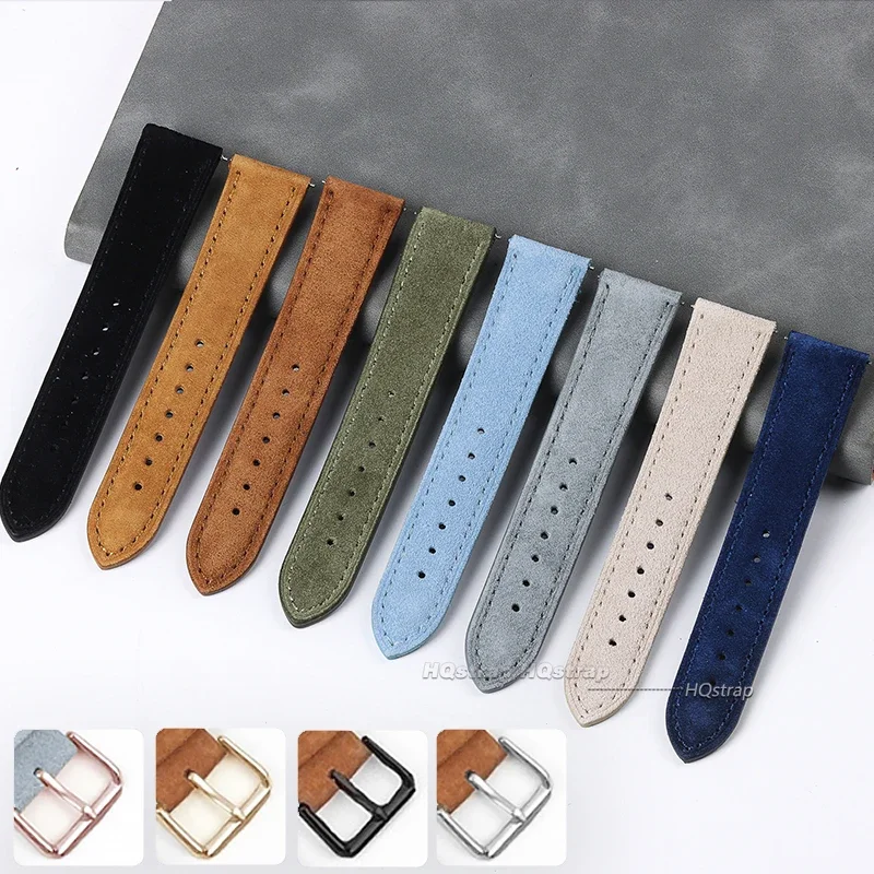 スエード本革時計バンドセイコーヴィンテージ手作りステッチブレ - Luxury Watch Expensive のレビューと価格