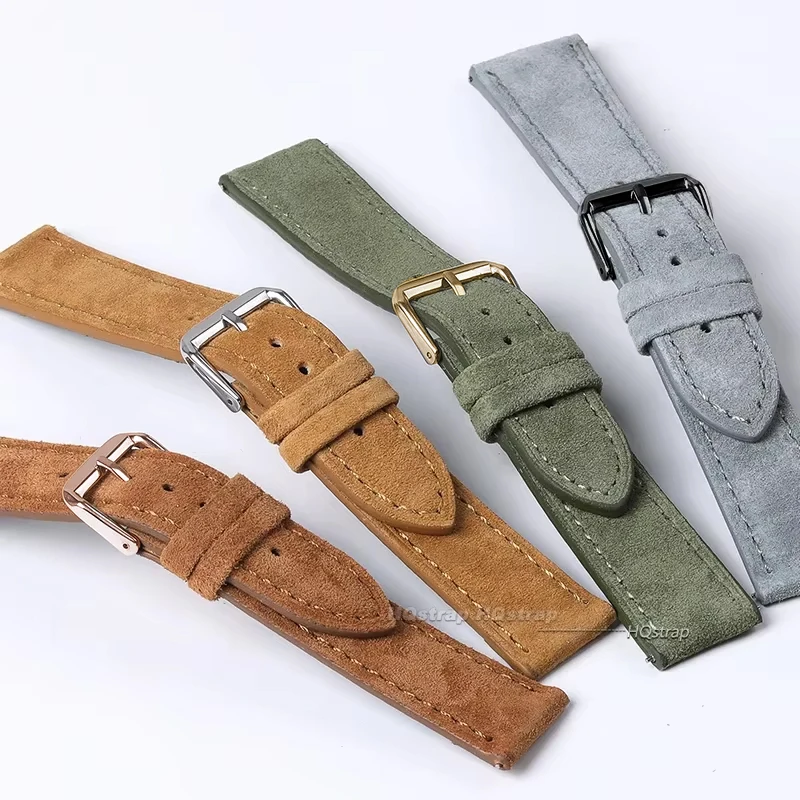 スエード本革時計バンドセイコーヴィンテージ手作りステッチブレ - Luxury Watch Expensive のレビューと価格