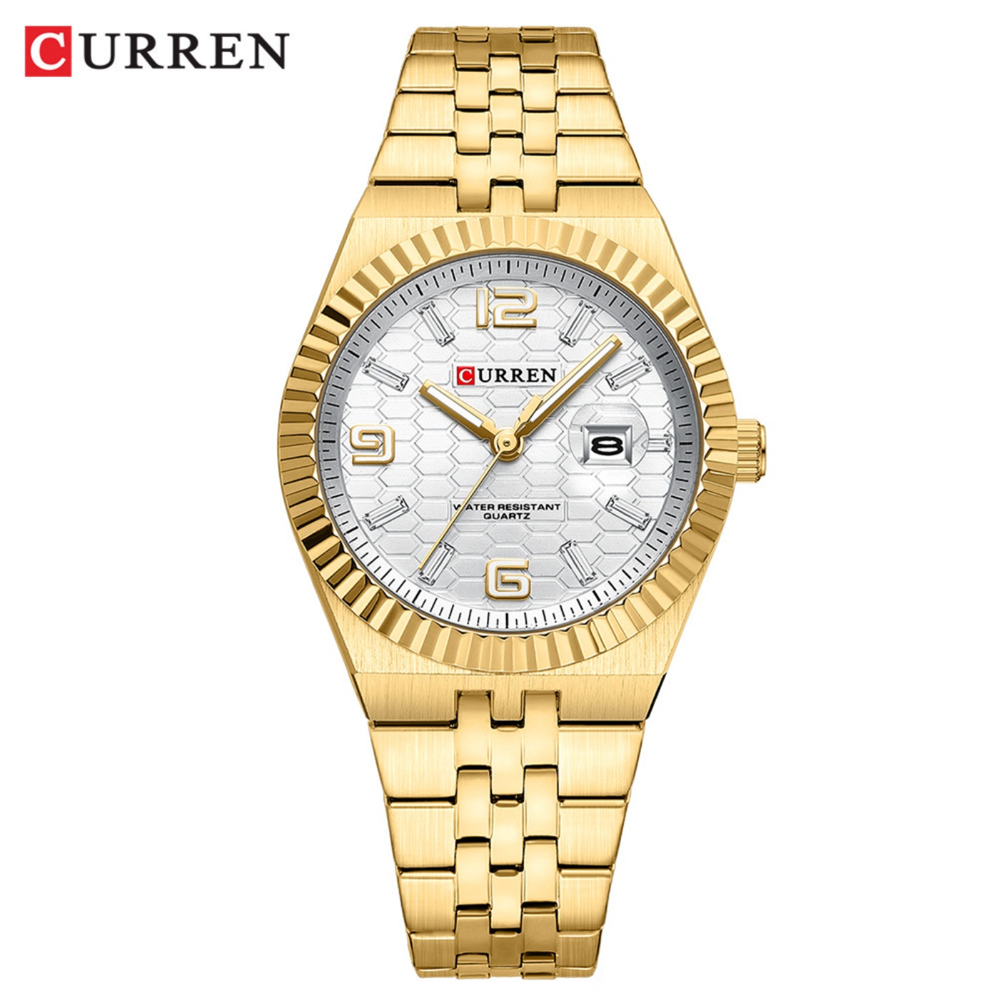 CURREN レディース腕時計 アナログ クォーツ 防水 レ - Luxury Watch Lady のレビューと価格