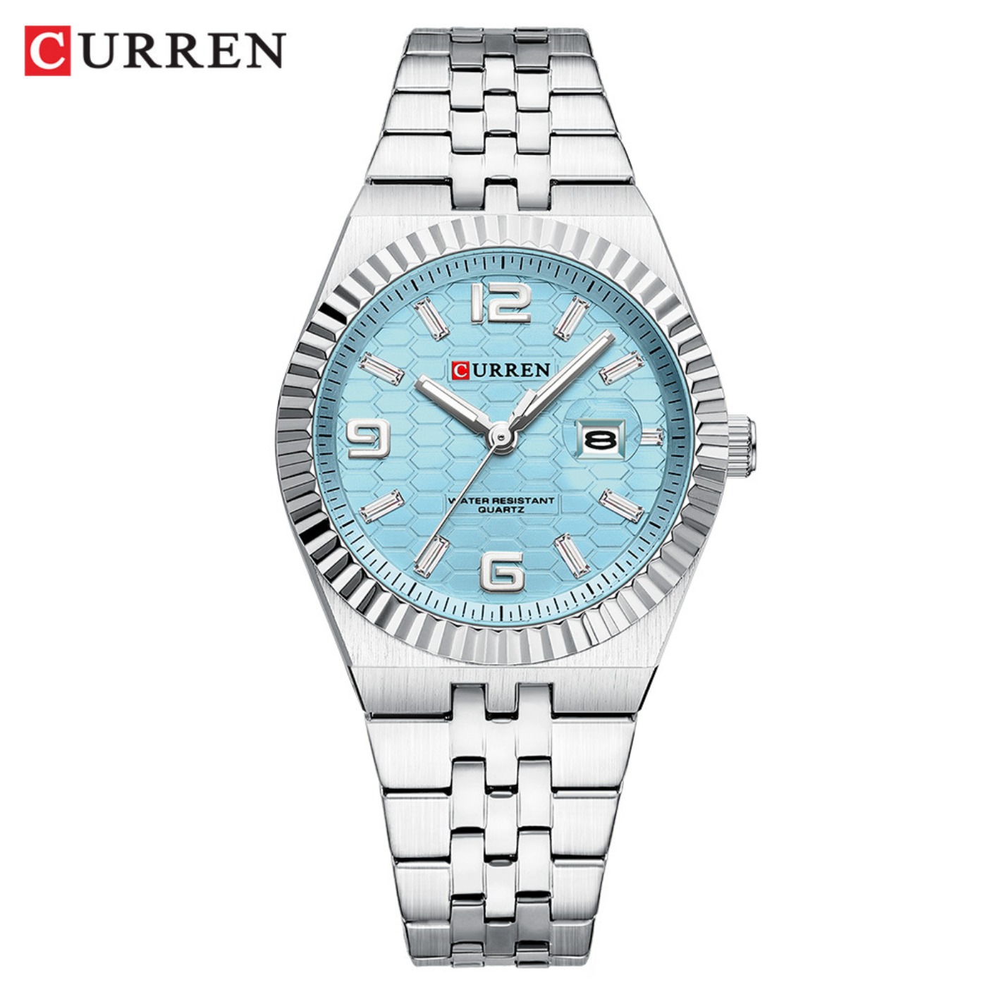 CURREN レディース腕時計 アナログ クォーツ 防水 レ - Luxury Watch Lady のレビューと価格
