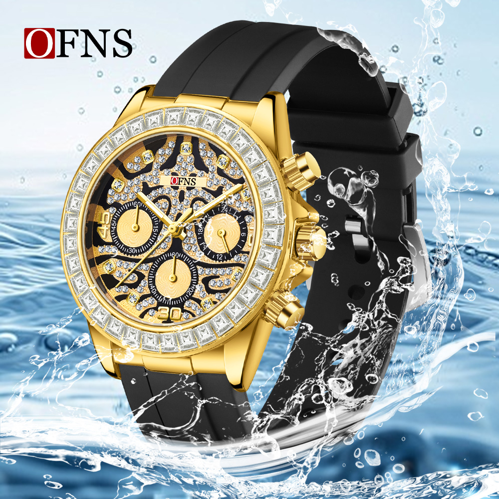 OFNS 7111 ビジネスメンズ スリーアイ シックスピン - Luxury Watch Trends 2025 のレビューと価格