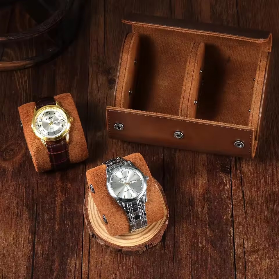 ウォッチロールトラベルケース-1/2/3スロットウォッチ収納 - Luxury Watch Travel Case のレビューと価格