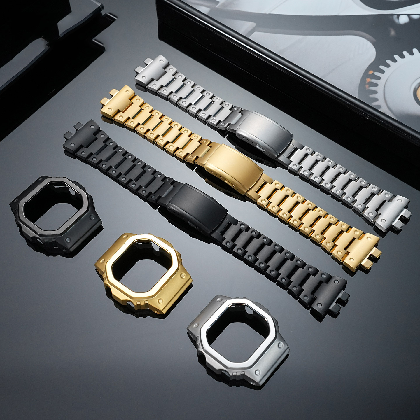 GMW-B5000 チタン合金改造キット ストラップ+ケース - Luxury Watch Casio のレビューと価格